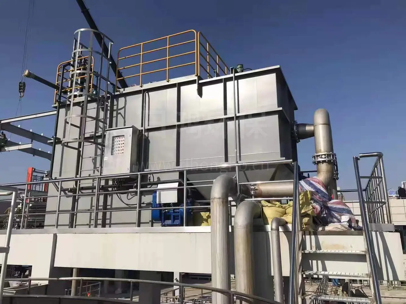 Microsand and Carbon Sedimentation Tank